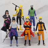 Pack 6 Figurines Naruto - Collection Héros Ninjas Légendaires