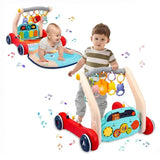 MoveMate :Tapis d'Éveil Piano et Trotteur 2 en 1