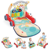 MoveMate :Tapis d'Éveil Piano et Trotteur 2 en 1