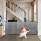 BabyBarrier – Barrière Rétractable pour Bébé et Animaux, Sécurité Totale