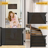 BabyBarrier – Barrière Rétractable pour Bébé et Animaux, Sécurité Totale