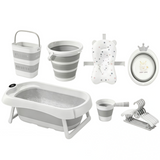 BabyWelness – Baignoire Bébé Pliable 8 en 1 Confort & Sécurité