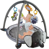 KidNest : Tapis d’Éveil Bébé 4 en 1 avec Piscine à Balles