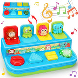 PopPlay : Jouet Montessori Interactif pour Développer les Sens de Bébé