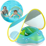 Swimsy : La Bouée Bébé Ergonomique avec Pare-Soleil Amovible