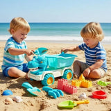 Sandino : Camion de Plage Dinosaure 5 Pièces pour Enfants