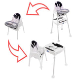 MultiChair : Chaise Haute Bébé Évolutive 3-en-1 pour Chaque Étape de Croissance