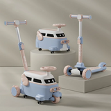 ScootSmart 3 in 1 : Baby Car et Trottinette Évolutive