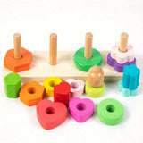 Kit Jouets Maternelle  - 4 Jouets éducatifs en bois