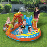 VolcanoPool : Aire de jeux aquatiques piscine gonflable livraison maroc magasin de jouet enfant kidcado
