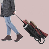 LightStroller - Rouge : La Poussette Légère et Pliable pour Tous les Déplacements
