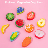 MontessoriBoard : Plateau d'apprentissage Montessori Tout-en-Un formes, des couleurs, des nombres, des animaux, des moyens de transport, des fruits, les professions, les membre de la famille Kidcado Maroc
