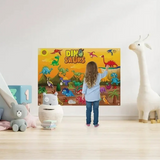 DinoWallMat: Tapis en Feutrine Montessori