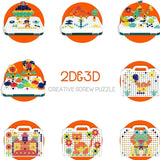 Kit d'ingénierie et de construction pour enfant magasin jouet maroc kidcado198 pieces