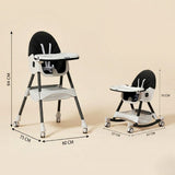 EvolveChair 3 en 1 : Chaise Haute Basculante pour Bébé