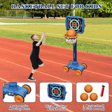 HoopShooter : Kit Sportif Complet  Panier de Basket et Tir 2 en 1