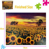 FlowerPuzzle : Puzzle 2000 Pièces - Idéal pour la Concentration et la Détente