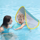 Swimsy : La Bouée Bébé Ergonomique avec Pare-Soleil Amovible