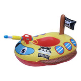 PiratePool : Flotteur Pirate avec Pistolet à Eau - Amusement Aquatique