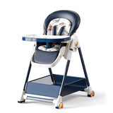 ConfortChair Bleu : Chaise Haute Évolutive pour Bébé Confortable et Pratique