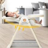 ConfortChair Blanc : Chaise Haute Évolutive pour Bébé Confortable et Pratique
