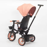 HandTricycle - Rose : Tricycle évolutif et pliable 7 en 1