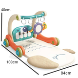 PlayHub - Tapis d'éveil et Trotteur pour Bébé