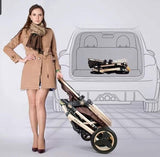 Poussette SmartCruise 3 en 1 avec Siège Auto et Sac