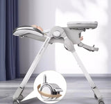 ElegantChair Blanc : Chaise Haute Bébé Pratique, Ergonomique et Sécurisée