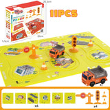 TrackPuzzle: Jeu de Construction de Routes Magnétiques