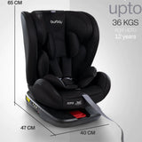ChildSeat Noir : Siège Auto Isofix Ajustable