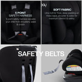 ChildSeat Noir : Siège Auto Isofix Ajustable