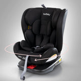 ChildSeat Noir : Siège Auto Isofix Ajustable