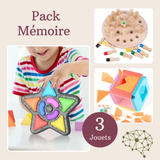 Pack Mémoire : 3 Jeux pour Booster Mémoire et Créativité