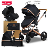 Poussette SmartCruise 3 en 1 avec Siège Auto et Sac