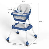 ShiftChair 5 en 1 : Chaise Haute Polyvalente pour Bébé