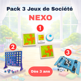 Pack NEXO – Jeux de Stratégie & Réflexion pour Enfants