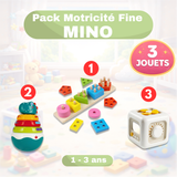Pack MINO – Motricité Fine & Éveil Sensoriel dès 12 mois