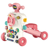 PushCart 6in1 : Trotteur Évolutif Ajustable - Éducatif et Amusant pour Bébé