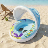 SunnyFloat : La Bouée Bébé avec Pare-Soleil pour des Baignades Sereines