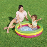 RainbowBabyPool : Piscine Gonflable et Confortable pour enfant  magsin de jouet livraison maroc kidcado
