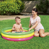 RainbowBabyPool : Piscine Gonflable et Confortable pour enfant  magsin de jouet livraison maroc kidcado