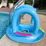 WaterNest – Flotteur Bébé avec Pare-Soleil | Sécurité & Confort