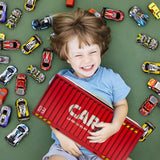 ContainerCars – Coffret avec 48 Mini Voitures Métalliques