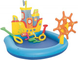 MagicBoat : Piscine Gonflable Amusante pour Enfants
