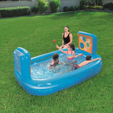 AquaSlide : Piscine Gonflable avec pour Enfants