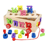 Kit Jouets Maternelle  - 4 Jouets éducatifs en bois