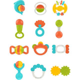 BabyShakers : 12 Hochets et Anneaux Dentition pour Bébé
