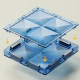 MagneticTile 55 Blocs : Blocs de Construction Magnétiques