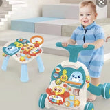 Walker & Active Table 2 in 1 : Trotteur et table d'activité